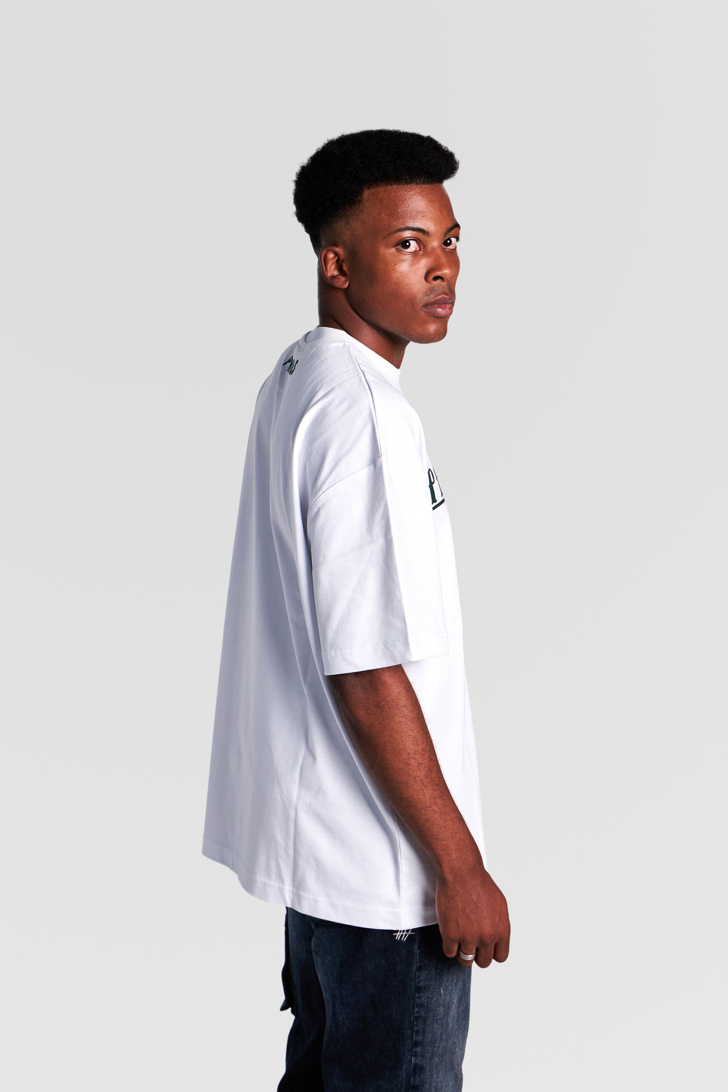 HEAVY "SLVDR" TEE "PEARL WHITE"