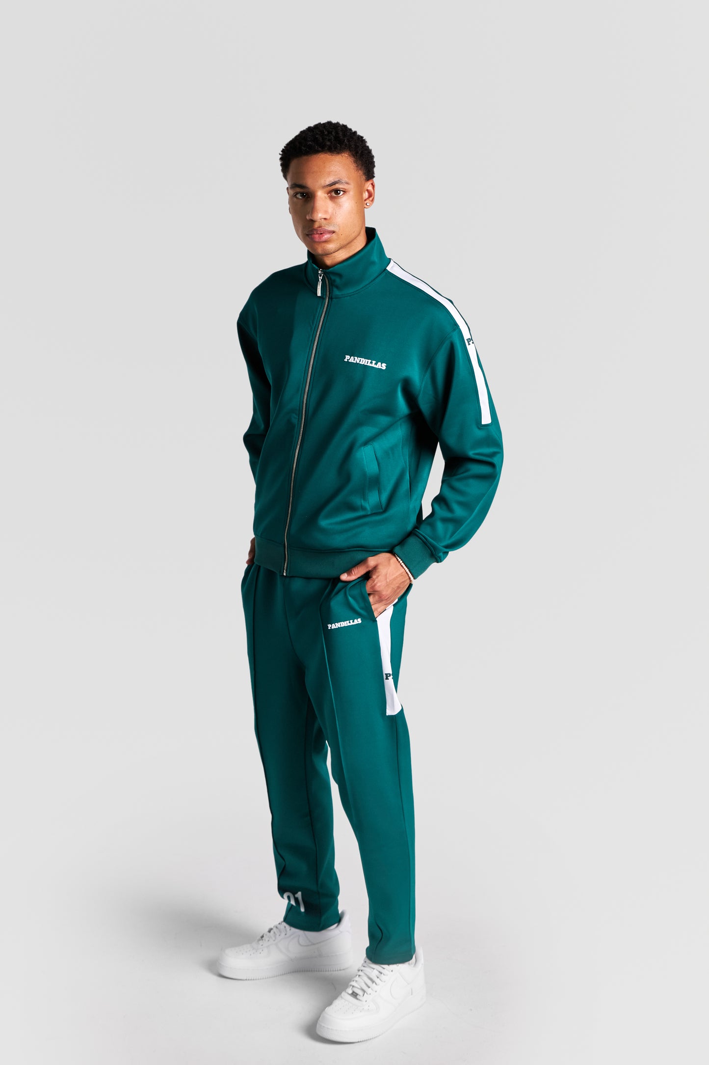 SPECIAL HEAVY TRACK ZIP JACKET "SACRAMENTO GREEN"