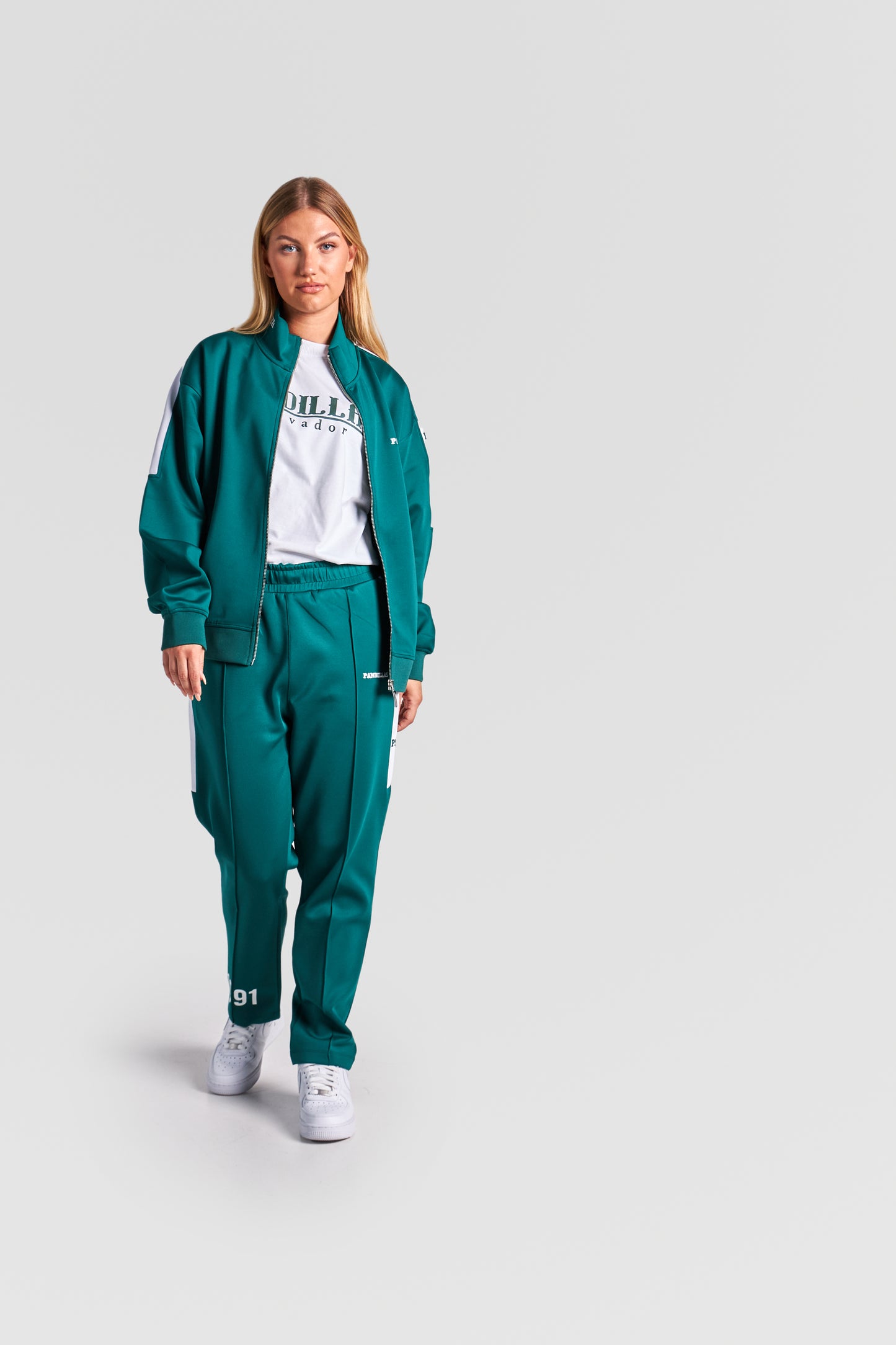 SPECIAL HEAVY TRACK ZIP JACKET "SACRAMENTO GREEN"